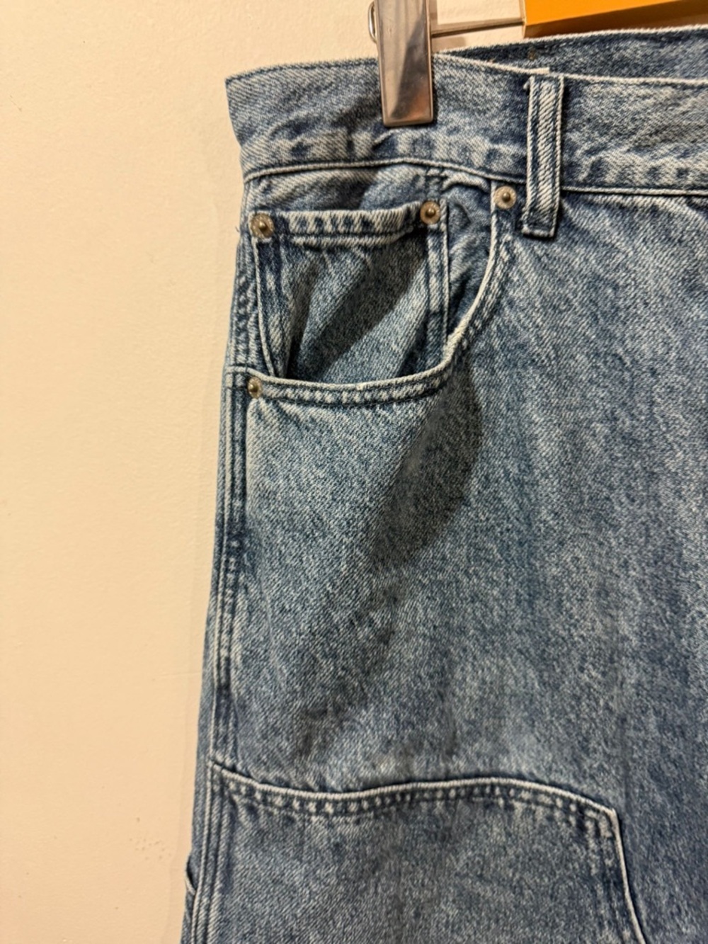 PacSun Baggy Carpenter Jeans 32x32 Medium Wash Utility Denim - Picture 9 of 15